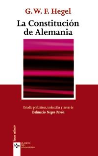 LA CONSTITUCION DE ALEMANIA col clasicos del pensamiento | 9788430950300 | GWF HEGEL | Llibres Parcir | Llibreria Parcir | Llibreria online de Manresa | Comprar llibres en català i castellà online