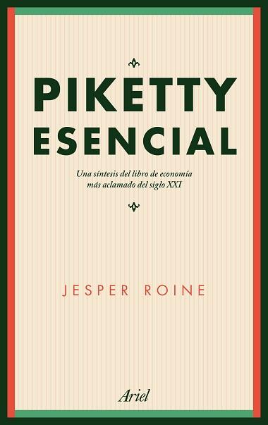 PIKETTY ESENCIAL | 9788434425620 | JESPER ROINE | Llibres Parcir | Llibreria Parcir | Llibreria online de Manresa | Comprar llibres en català i castellà online