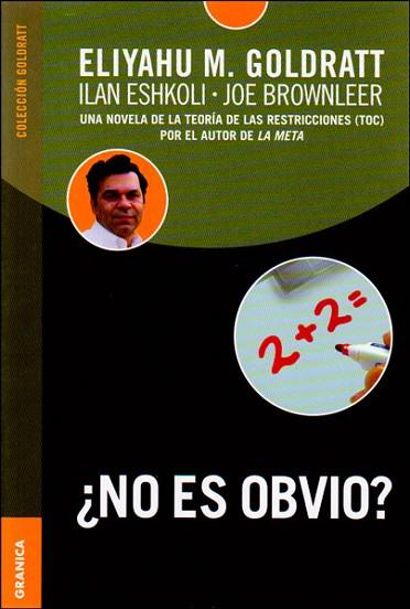 ¿NO ES OBVIO? | PODI60203 | GOLDRATT  ELIYAHU M. | Llibres Parcir | Llibreria Parcir | Llibreria online de Manresa | Comprar llibres en català i castellà online