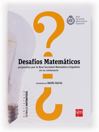 BEM.DESAFIOS MATEMATICOS | 9788467557787 | REAL SOCIEDAD DE MATEMÁTIC | Llibres Parcir | Llibreria Parcir | Llibreria online de Manresa | Comprar llibres en català i castellà online