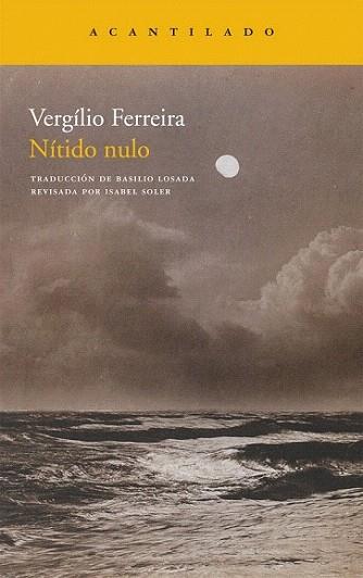 NITIDO NULO | 9788415277330 | FERREIRA VERGILIO | Llibres Parcir | Llibreria Parcir | Llibreria online de Manresa | Comprar llibres en català i castellà online