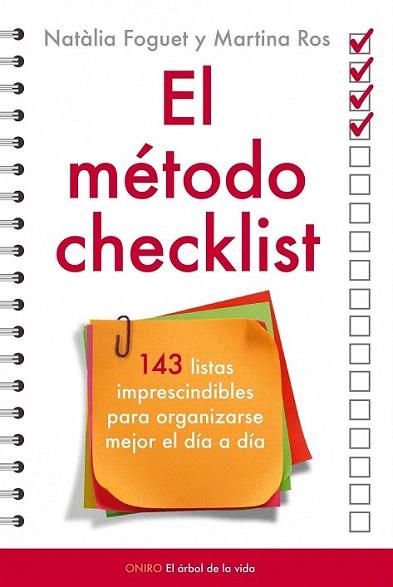 El método checklist | 9788497546225 | Natàlia Foguet Plaza/Martina Ros Solé | Llibres Parcir | Librería Parcir | Librería online de Manresa | Comprar libros en catalán y castellano online