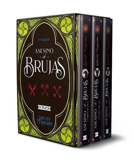 ESTUCHE TRILOGÍA "ASESINO DE BRUJAS" | 9788417854997 | MAHURIN, SHELBY | Llibres Parcir | Llibreria Parcir | Llibreria online de Manresa | Comprar llibres en català i castellà online