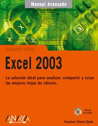 MANUAL AVANZADO EXCEL 2003 | 9788441516540 | CHARTE | Llibres Parcir | Llibreria Parcir | Llibreria online de Manresa | Comprar llibres en català i castellà online