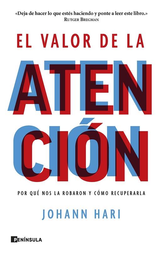 EL VALOR DE LA ATENCIÓN | 9788411001298 | HARI, JOHANN | Llibres Parcir | Llibreria Parcir | Llibreria online de Manresa | Comprar llibres en català i castellà online