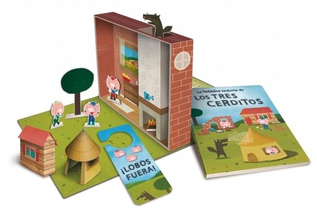 LA FANTÁSTICA HISTORIA DE LOS TRES CERDITOS (LIBRO JUEGO) | 9788448835712 | JAMMES,LAURENCE | Llibres Parcir | Llibreria Parcir | Llibreria online de Manresa | Comprar llibres en català i castellà online