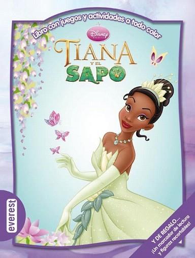 TIANA Y EL SAPO juegos actividades + marcad lect recortable | 9788444163406 | DISNEY PRINCESA | Llibres Parcir | Llibreria Parcir | Llibreria online de Manresa | Comprar llibres en català i castellà online