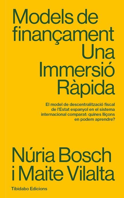 MODELS DE FINANÇAMENT | 9788410013001 | BOSCH ROCA, NÚRIA/VILALTA FERRER, MAITE | Llibres Parcir | Librería Parcir | Librería online de Manresa | Comprar libros en catalán y castellano online