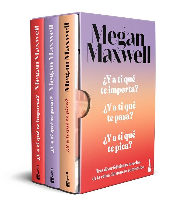 ESTUCHE ¿A TI QUÉ TE PICA? + ¿A TI QUÉ TE PASA? + ¿A TI QUÉ TE IMPORTA? | 9788408295839 | MAXWELL, MEGAN | Llibres Parcir | Llibreria Parcir | Llibreria online de Manresa | Comprar llibres en català i castellà online