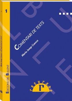 COMENTARI DE TEXTS | 9788489663084 | Maria Josep CUENCA | Llibres Parcir | Llibreria Parcir | Llibreria online de Manresa | Comprar llibres en català i castellà online