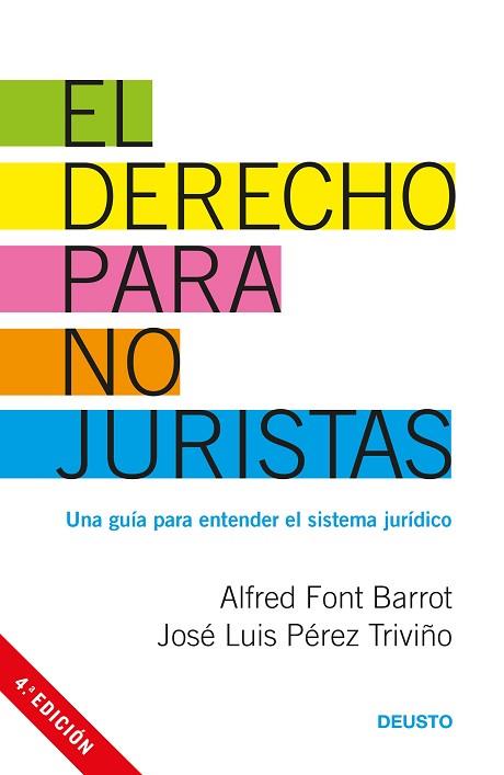 EL DERECHO PARA NO JURISTAS | 9788423427130 | FONT BARROT, ALFRED / PéREZ TRIVIñO, JOSé LUIS | Llibres Parcir | Llibreria Parcir | Llibreria online de Manresa | Comprar llibres en català i castellà online