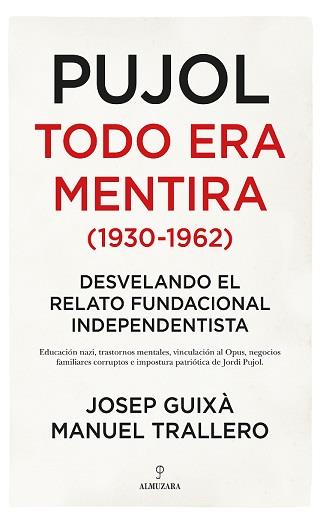 PUJOL TODO ERA MENTIRA 1930 1962 | 9788417954437 | GUIXA CERDA,JOSEP/TRALLERO DE ARRIBA,MA | Llibres Parcir | Llibreria Parcir | Llibreria online de Manresa | Comprar llibres en català i castellà online