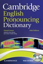 CAMBRIDGE ENGLISH PRONOUNCING DICTIONARY WITH CD-ROM 18TH EDITION | 9780521152556 | JONES, DANIEL | Llibres Parcir | Llibreria Parcir | Llibreria online de Manresa | Comprar llibres en català i castellà online