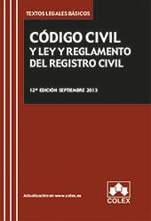 CODIGO CIVIL Y LEY Y REGLAMENTO DEL REGISTRO CIVIL | 9788483423790 | VVAA | Llibres Parcir | Llibreria Parcir | Llibreria online de Manresa | Comprar llibres en català i castellà online