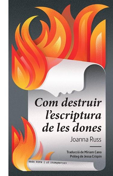 COM DESTRUIR L'ESCRIPTURA DE LES DONES | 9788419206930 | RUSS, JOANNA | Llibres Parcir | Llibreria Parcir | Llibreria online de Manresa | Comprar llibres en català i castellà online