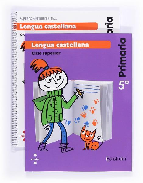 SUPERCOMPETENTES EN... LENGUA CASTELLANA. 5 PRIMARIA. CONSTRUÏM. CUADERNO | 9788466134804 | EQUIP EDITORIAL CRUÏLLA | Llibres Parcir | Llibreria Parcir | Llibreria online de Manresa | Comprar llibres en català i castellà online