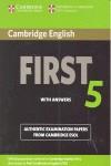 CAMBRIDGE ENGLISH FIRST 5 STUDENT BOOK WITH ANSWERS | 9781107603318 | CAMBRIDGE ESOL | Llibres Parcir | Llibreria Parcir | Llibreria online de Manresa | Comprar llibres en català i castellà online