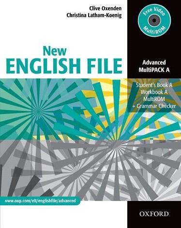 NEW ENGLISH FILE ADVANCED: MULTIPACK A | 9780194595841 | OXENDEN, CLIVE / LATHAM-KOENIG, CHRISTINA | Llibres Parcir | Librería Parcir | Librería online de Manresa | Comprar libros en catalán y castellano online