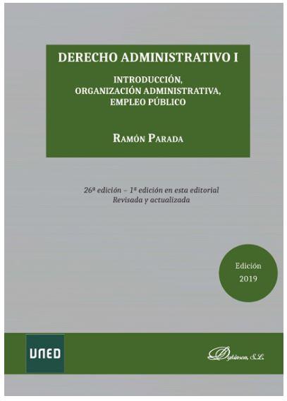 DERECHO ADMINISTRATIVO I | 9788413241739 | PARADA VÁZQUEZ, JOSÉ RAMÓN | Llibres Parcir | Llibreria Parcir | Llibreria online de Manresa | Comprar llibres en català i castellà online