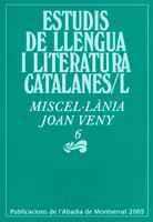 ESTUDIS LLENGUA MISCEL,LANIA JOAN VENY 6 | 9788484156871 | Llibres Parcir | Llibreria Parcir | Llibreria online de Manresa | Comprar llibres en català i castellà online