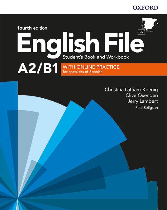 ENGLISH FILE 4TH EDITION A2/B1. STUDENT'S BOOK AND WORKBOOK WITH KEY PACK | 9780194058124 | LATHAM-KOENIG, CHRISTINA/OXENDEN, CLIVE/LAMBERT, JERRY/SELIGSON, PAUL | Llibres Parcir | Llibreria Parcir | Llibreria online de Manresa | Comprar llibres en català i castellà online