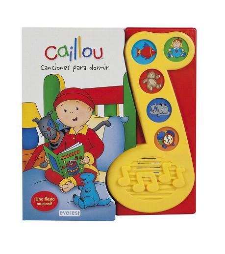 CAILLOU. CANCIONES PARA DORMIR | 9788444168852 | CHOUETTE PUBLISHING | Llibres Parcir | Llibreria Parcir | Llibreria online de Manresa | Comprar llibres en català i castellà online