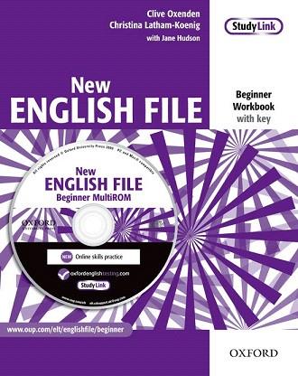 NEW ENGLISH FILE BEGINNER: WORKBOOK WITH KEY AND MULTI-ROM PACK | 9780194518734 | CLIVE OXENDEN / CHRISTINA LATHAM KOENIG | Llibres Parcir | Llibreria Parcir | Llibreria online de Manresa | Comprar llibres en català i castellà online