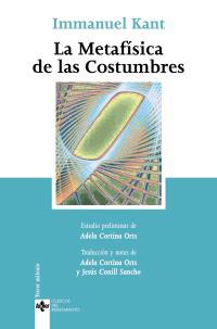 LA METAFISICA DE LAS COSTUMBRES | 9788430943425 | IMMANUEL KANT | Llibres Parcir | Llibreria Parcir | Llibreria online de Manresa | Comprar llibres en català i castellà online