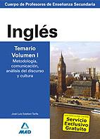 VOL 1 INGLES TEMARIO | 9788466580274 | Llibres Parcir | Llibreria Parcir | Llibreria online de Manresa | Comprar llibres en català i castellà online