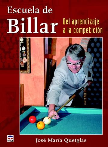 ESCUELA DE BILLAR. DEL APRENDIZAJE A LA COMPETICIÓN | 9788479029975 | QUETGLAS, JOSÉ MARÍA | Llibres Parcir | Llibreria Parcir | Llibreria online de Manresa | Comprar llibres en català i castellà online