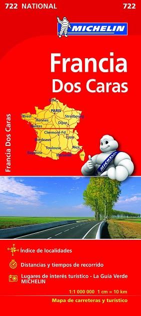 MAPA NATIONAL FRANCIA (DOBLE CARA) | 9782067219861 | VARIOS AUTORES | Llibres Parcir | Llibreria Parcir | Llibreria online de Manresa | Comprar llibres en català i castellà online