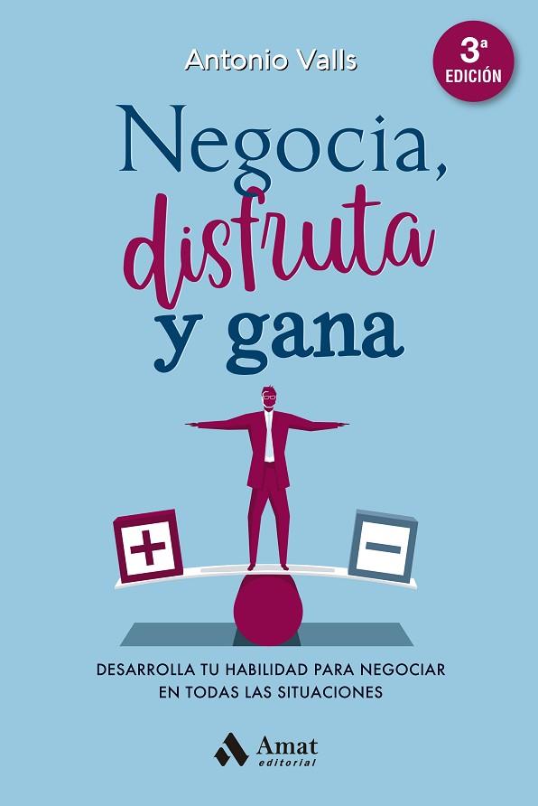 NEGOCIA, DISFRUTA Y GANA | 9788418114595 | VALLS ROIG, ANTONI | Llibres Parcir | Llibreria Parcir | Llibreria online de Manresa | Comprar llibres en català i castellà online