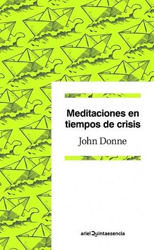 Meditaciones en tiempos de crisis | 9788434405363 | John Donne | Llibres Parcir | Librería Parcir | Librería online de Manresa | Comprar libros en catalán y castellano online