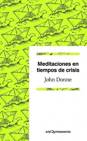 Meditaciones en tiempos de crisis | 9788434405363 | John Donne | Llibres Parcir | Llibreria Parcir | Llibreria online de Manresa | Comprar llibres en català i castellà online