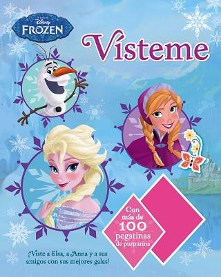 FROZEN. VÍSTEME. CON MAS DE 100 PEGATINAS CON PURPURINA | 9788499517636 | DISNEY | Llibres Parcir | Llibreria Parcir | Llibreria online de Manresa | Comprar llibres en català i castellà online