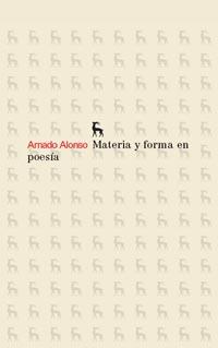 MATERIAY FORMA EN POESIA | 9788424921040 | AMADO ALONSO | Llibres Parcir | Llibreria Parcir | Llibreria online de Manresa | Comprar llibres en català i castellà online