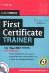 FIRST CERTIFICATE TRAINER WITH ANSWERS + 2 CDs | 9780521128537 | MAY, PETER | Llibres Parcir | Llibreria Parcir | Llibreria online de Manresa | Comprar llibres en català i castellà online