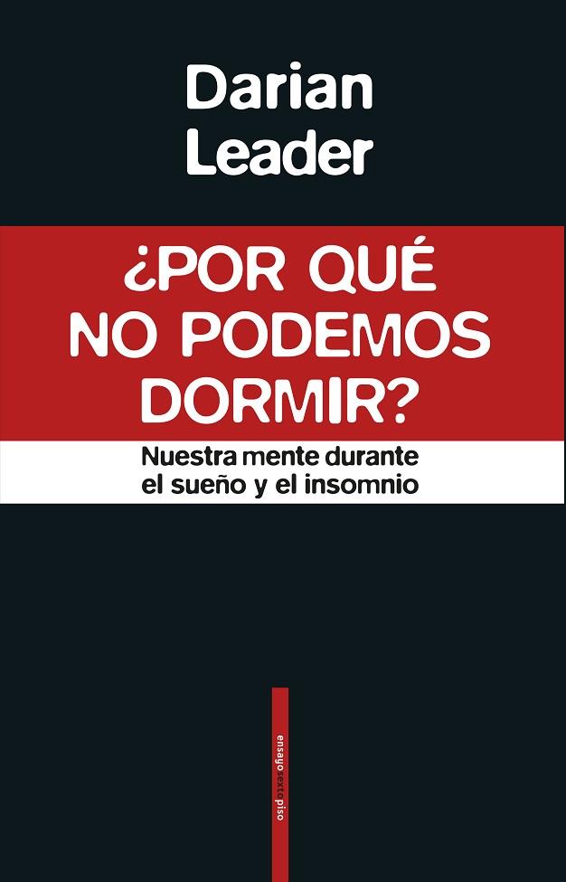 ¿POR QUÉ NO PODEMOS DORMIR? | 9788417517304 | LEADER, DARIAN | Llibres Parcir | Llibreria Parcir | Llibreria online de Manresa | Comprar llibres en català i castellà online