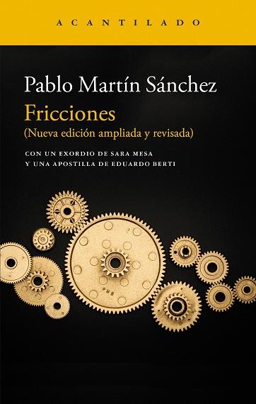 FRICCIONES | 9788419958242 | MARTÍN SÁNCHEZ, PABLO | Llibres Parcir | Llibreria Parcir | Llibreria online de Manresa | Comprar llibres en català i castellà online