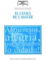 EL CATALA DE L'ALGUER | 9788484153733 | BOSCH I RODOREDA | Llibres Parcir | Llibreria Parcir | Llibreria online de Manresa | Comprar llibres en català i castellà online