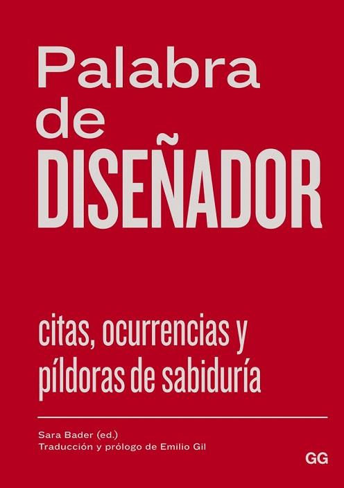 PALABRA DE DISEÑADOR | 9788425227783 | Llibres Parcir | Llibreria Parcir | Llibreria online de Manresa | Comprar llibres en català i castellà online