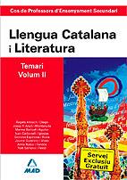 VOL 2 LLENGUA CATALANA LITERATURA TEMARI | 9788466581738 | Llibres Parcir | Llibreria Parcir | Llibreria online de Manresa | Comprar llibres en català i castellà online