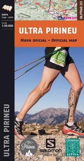 ULTRA PIRINEU MAPA OFICIAL 1:30.000 -ALPINA | 9788480907187 | AA.VV. | Llibres Parcir | Llibreria Parcir | Llibreria online de Manresa | Comprar llibres en català i castellà online