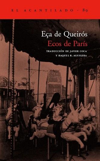 ECOS DE PARIS | 9788496136540 | QUEIROS | Llibres Parcir | Llibreria Parcir | Llibreria online de Manresa | Comprar llibres en català i castellà online