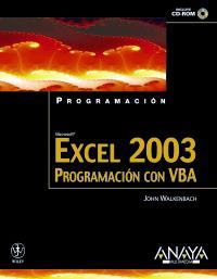 PROGRAMACION EXCEL 2003 | 9788441517134 | WALKENBACH | Llibres Parcir | Llibreria Parcir | Llibreria online de Manresa | Comprar llibres en català i castellà online