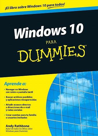 WINDOWS 10 PARA DUMMIES | 9788432902581 | ANDY RATHBONE | Llibres Parcir | Llibreria Parcir | Llibreria online de Manresa | Comprar llibres en català i castellà online