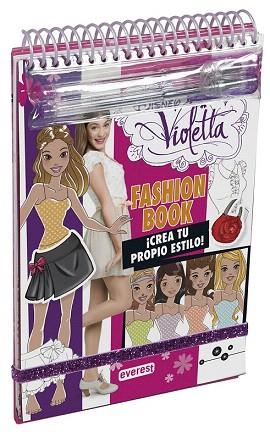 VIOLETTA. FASHION BOOK. ¡CREA TU PROPIO ESTILO! | 9788444134215 | WALT DISNEY COMPANY | Llibres Parcir | Llibreria Parcir | Llibreria online de Manresa | Comprar llibres en català i castellà online