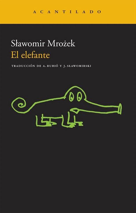 EL ELEFANTE col acantilado | 9788492649556 | SLAWOMIR MROZEK | Llibres Parcir | Llibreria Parcir | Llibreria online de Manresa | Comprar llibres en català i castellà online