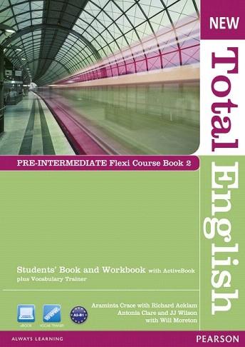 NEW TOTAL ENGLISH PRE-INTERMEDIATE FLEXI COURSEBOOK 2 PACK | 9781408285831 | HALL, DIANE/Y OTROS | Llibres Parcir | Llibreria Parcir | Llibreria online de Manresa | Comprar llibres en català i castellà online