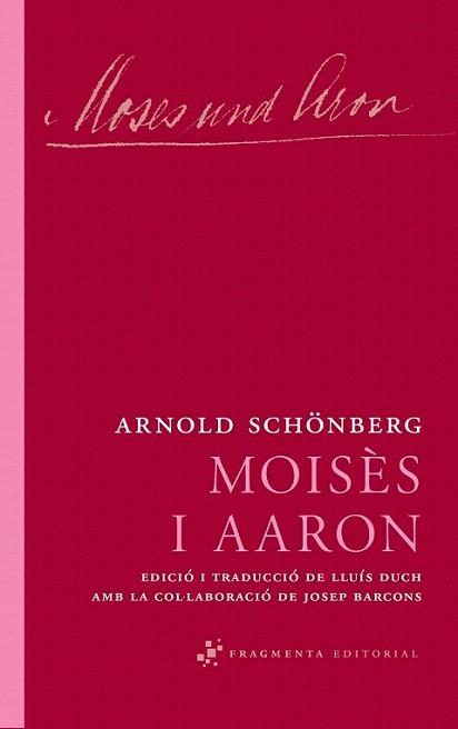 Moisès i Aaron | 9788492416639 | Schönberg, Arnold | Llibres Parcir | Llibreria Parcir | Llibreria online de Manresa | Comprar llibres en català i castellà online